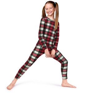 Rocky Thermal Underwear for Girls, Long Johns Fleece Lined Set, Shirt & Pants, Base Layer - 1 of 4