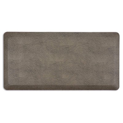 Emeril Lagasse 31" x 19" Textured Kitchen Mat Gray