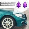 Unique Bargains Umbrella Type Universal Bumper Quick Release Front Rear Bumper Fasteners 4 Set - 2 of 4