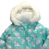 Carter's Girls' Heavyweight 2-Piece Skisuit Snowsuit, Turquoise Bunny, 5-6 - 3 of 3