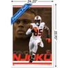 Trends International NFL Cleveland Browns - David Njoku 24 Framed Wall Poster Prints - 3 of 4