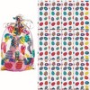 Fun Express Easter Basket Bags 17 3/4" tall cellophane bags  with Easter egg design 12pcs - 3 of 4