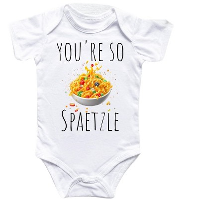 German Spaetzle Oktoberfest - Baby Boy Girl Clothes Infant Onesie® Funny Cute Newborn GS1 Multicolor 0-3M