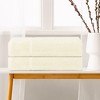 Unique Bargains Cotton Solid Highly Absorbent Bath Towels 2 Pcs - 3 of 4