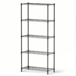 SKONYON Adjustable Metal Shelving Units – 4-Tier & 5-Tier Options, Heavy-Duty, Tool-Free Assembly - 1 of 4