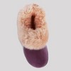 Isotoner Women's Valerie Velour Hoodback Slippers - 2 of 4