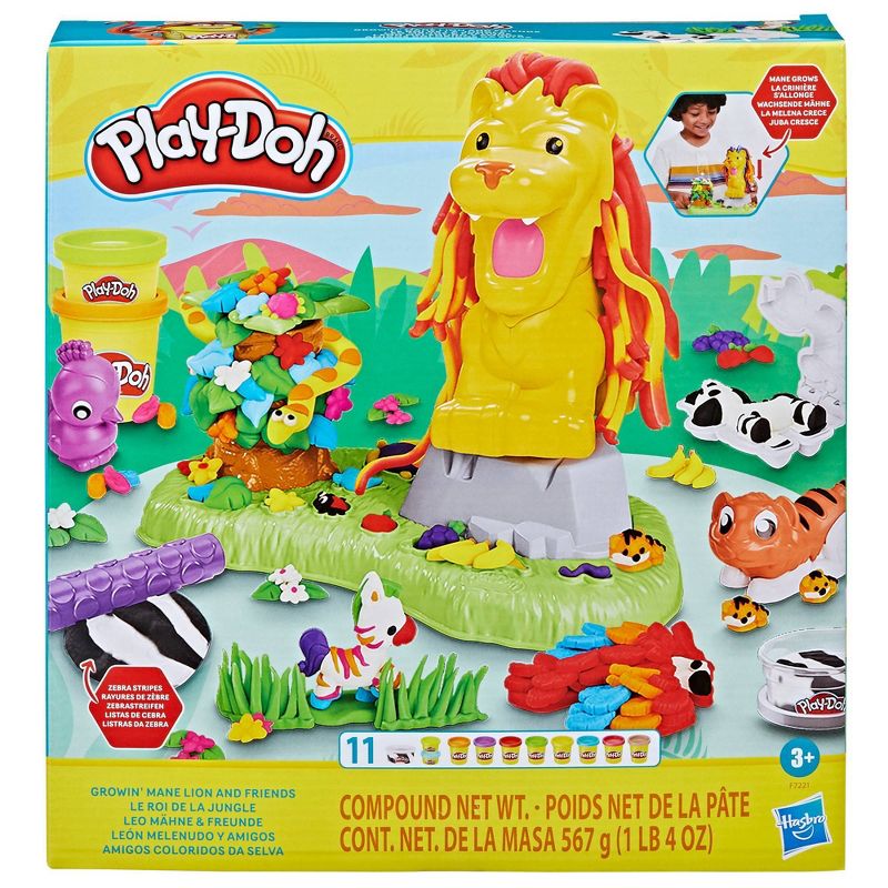 Play-Doh Growin&#39; Mane Lion and Friends, 1 of 10