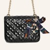 Unique Bargains Bow Wooden Beads Bag Charm 1 Pc - 2 of 4
