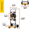 Mule 5 in 1 Mobile Workshop Hand Truck, Integrated 3 Speed Fan, 52000-31, Black - 2 of 4