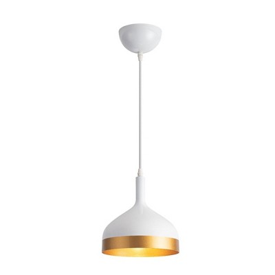 Artcraft Lighting Dash 1 - Light Pendant in  White/Gold
