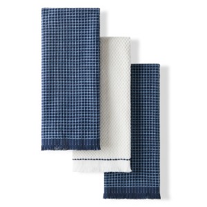 KITCHENAID Gourmet Series Gridlines Kitchen Towels 3-Pack Set - 1 of 4