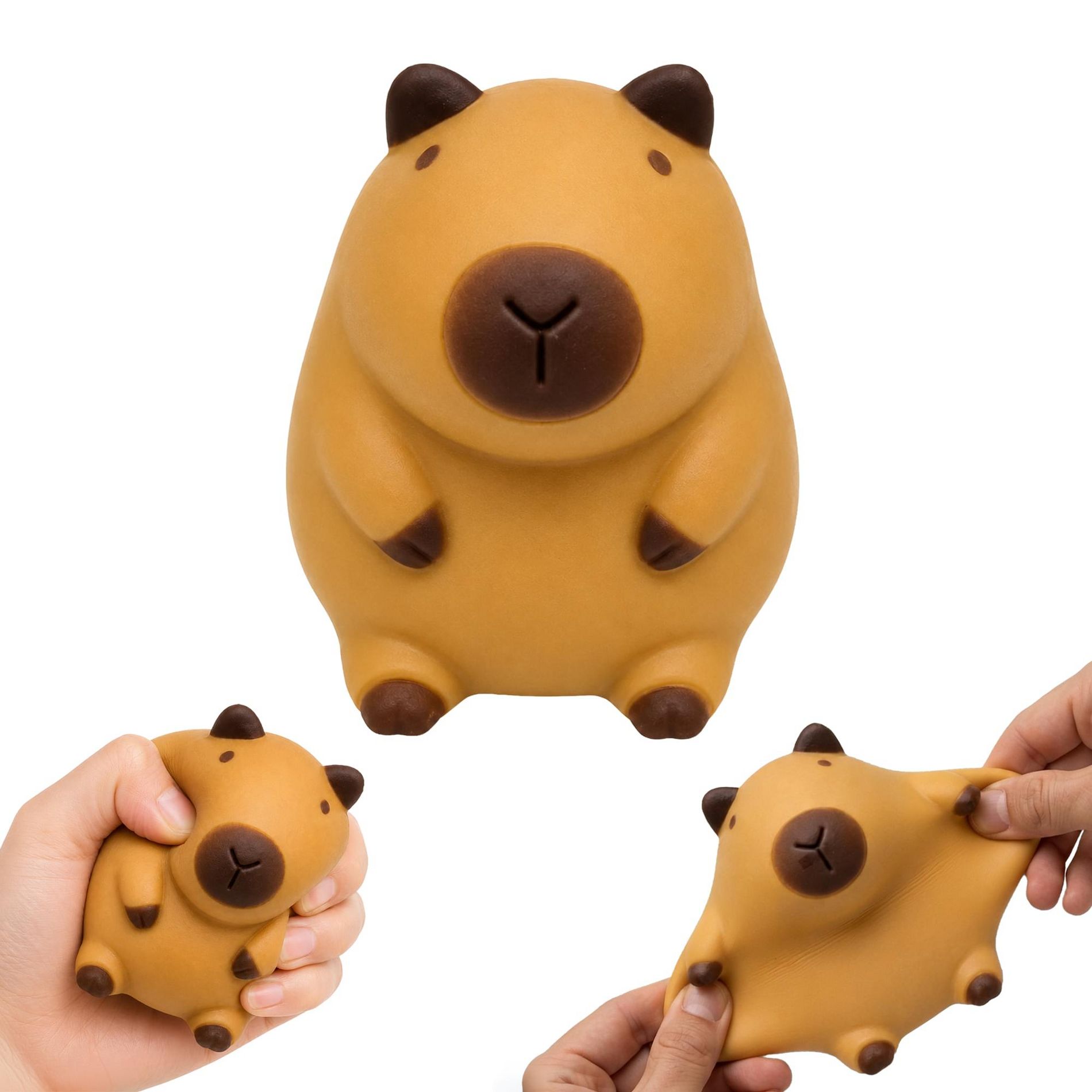 Puka Creations Capybara 3-Inch Squishy Stress Reliever