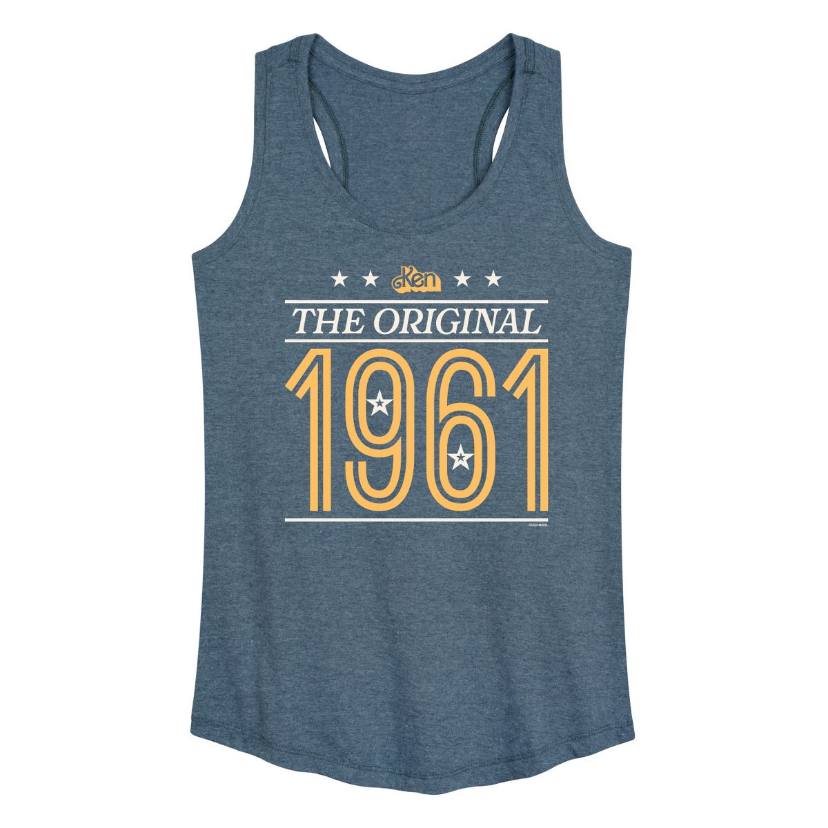Women's - Barbie - Ken Collegiate Prep Alt Graphic Racerback Tank