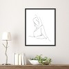 Amanti Art Contour Sketch I by Ethan Harper Canvas Wall Art Print Framed 16 x 20-in. - 4 of 4