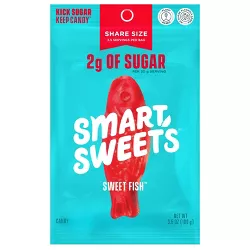SmartSweets Sweet Fish, Soft and Chewy Candy - 3.5oz