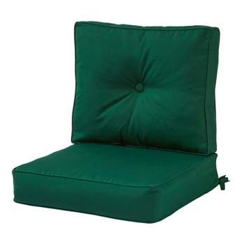 2pc Sunbrella Outdoor Deep Seat Cushion Set - Kensington Garden
