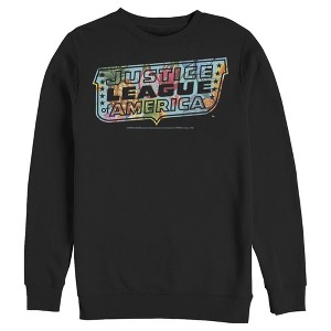 Men's Justice League Dragon Fruit Logo Sweatshirt - 1 of 3