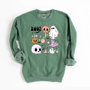 Simply Sage Market Women's Graphic Sweatshirt Boo Chart - 1 of 2