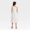 Girls' Sweater Tank Maxi Dress - Cat & Jack™ Cream - 2 of 3