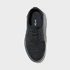 Kids' Elijah Knit Dress Shoes - Cat & Jack™ Black - 3 of 4