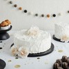 Juvale Set of 6 Black Cake Drums, 8, 10, and 12-Inch Round Cake Boards for Baking, 1/2" Thick and Sturdy (2 of Each Size) - 2 of 4