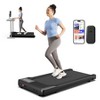 DeerRun 2025 Smart Under Desk Treadmill for Home Office, No-Assembly Treadmills 300 lbs Capacity - 3 of 4