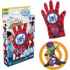 Spidey and His Amazing Friends Spidey Water Web Glove with Green Goblin Target, Preschool Water Toys - Makes A Great Gift - 2 of 4