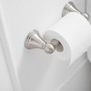 BWE Traditional Double Post Spring Wall Mounted Towel Bar Toilet Paper Holder - 4 of 4