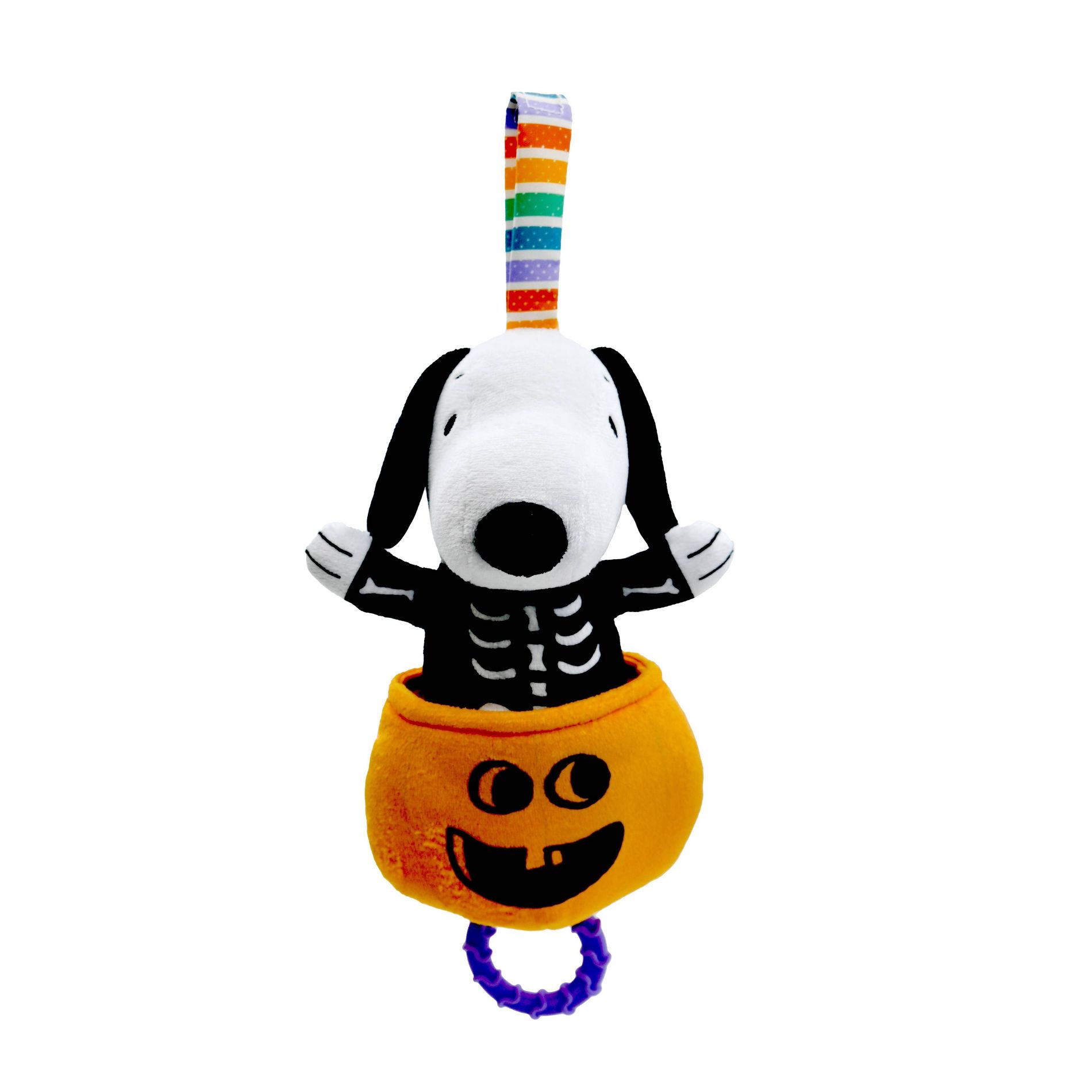Peanuts Halloween Snoopy On-The-Go Pumpkin Ziggle Toy