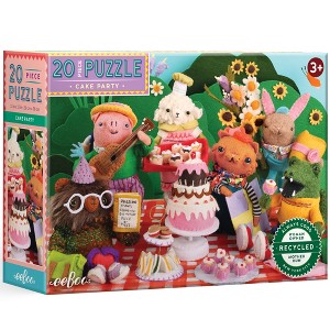 eeBoo Giant 20 Piece Puzzle: Cake Party - 1 of 4