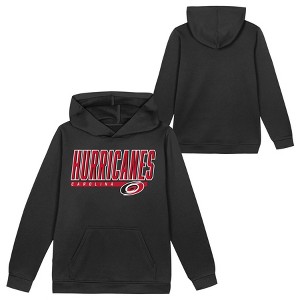 NHL Carolina Hurricanes Boys' Poly Fleece Hooded Sweatshirt - 1 of 3