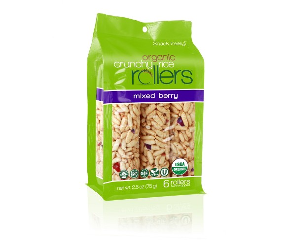 Bamboo Lane Mixed Berry Crunchy Rice Rollers - 2.6oz