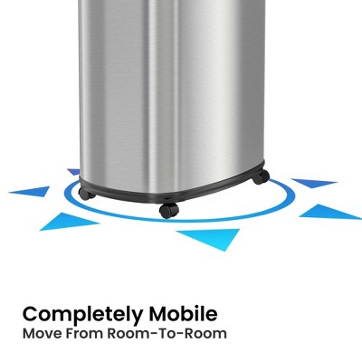 iTouchless Rolling Sensor Trash Can - Thumbnail 3