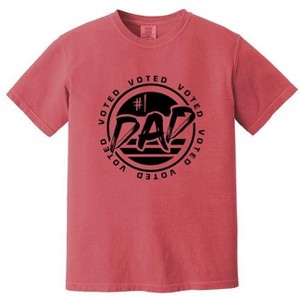Simply Sage Market Men's Voted #1 Dad Short Sleeve Garment Dyed Tee - 1 of 2