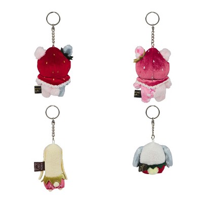 Sentimental Circus Strawberry Series Plush Keychain Set