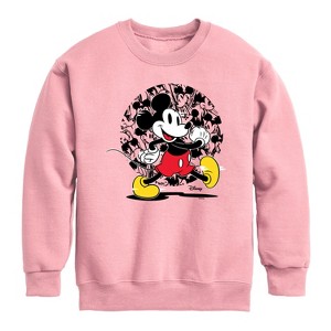 Boys' - Disney - Mickey & Friends Graphic Long Sleeve Fleece Sweatshirt - 1 of 4