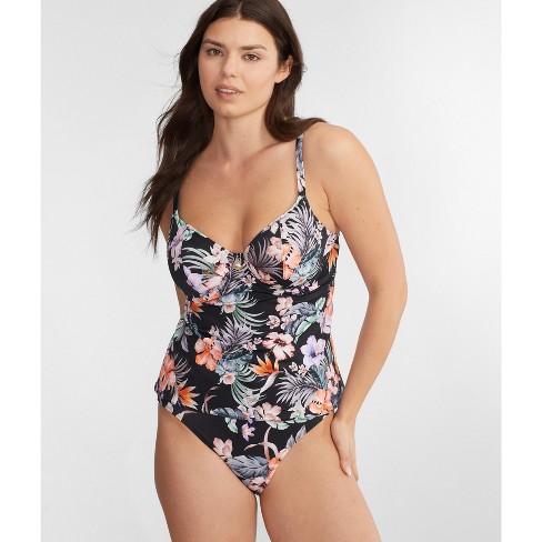 Kinabalu Tankini Top by Fantasie, Palm Print