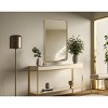 Elegant Lighting Contour Metal Rectangle Mirror 30x48 in Brass - 3 of 4