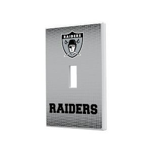 NFL AFC Historic Teams Linen Hidden-Screw Light Switch Plate for Single Toggle - 1 of 4