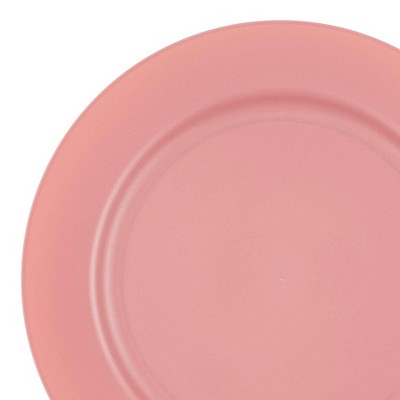 Smarty Had A Party 7.5" Fuchsia Plastic Appetizer Plates - 120 pcs