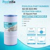Poolzilla Replacement Spa Filter for PWK35B, Watkins 1642301-1, Filbur FC-3921, 78161, 78286 - 2 of 4