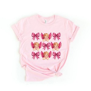 Simply Sage Market Women's Coquette Cupid Chart Short Sleeve Graphic Tee - 1 of 4