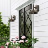 Dewdrop Modern Oil Rubbed Bronze 1-Light Dusk To Dawn Sensor Outdoor Wall Light - 4 of 4