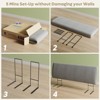Pinmoco King Adjustable Headboard, 4.7" Upholstered Foam Headboard, Gray - 3 of 4