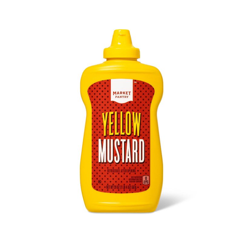 Yellow Mustard - 20oz - Market Pantry&#8482;, 1 of 6