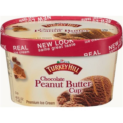Turkey Hill Original Recipe Chocolate Peanut Butter Cup Ice Cream - 48oz