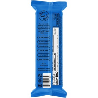 Drumroll Snacks Blueberry Glazed Mini Donuts - 2.4oz