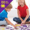 Dan&Darci Glow In The Dark Galaxy Puzzle toy Gift for Kids 100 Piece Puzzle, Educational Birthday Gifts for Boys - 4 of 4