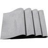 Deer Jacquard 12" x 18" In. PVC Fiber Woven Non-Slip Washable Placemat Set of 4 - 2 of 3