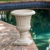 Gulches Italian Urn - Elegant 26" Antique White Planter for Indoor & Outdoor Use - 3 of 4